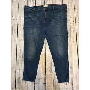 Madewell High Rise Skinny Plus Jeans 22W Waist Size 45in Inseam‎ 26in